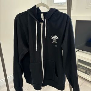 University of Saskatchewan men’s black zip up hoodie - Brand New with Tags